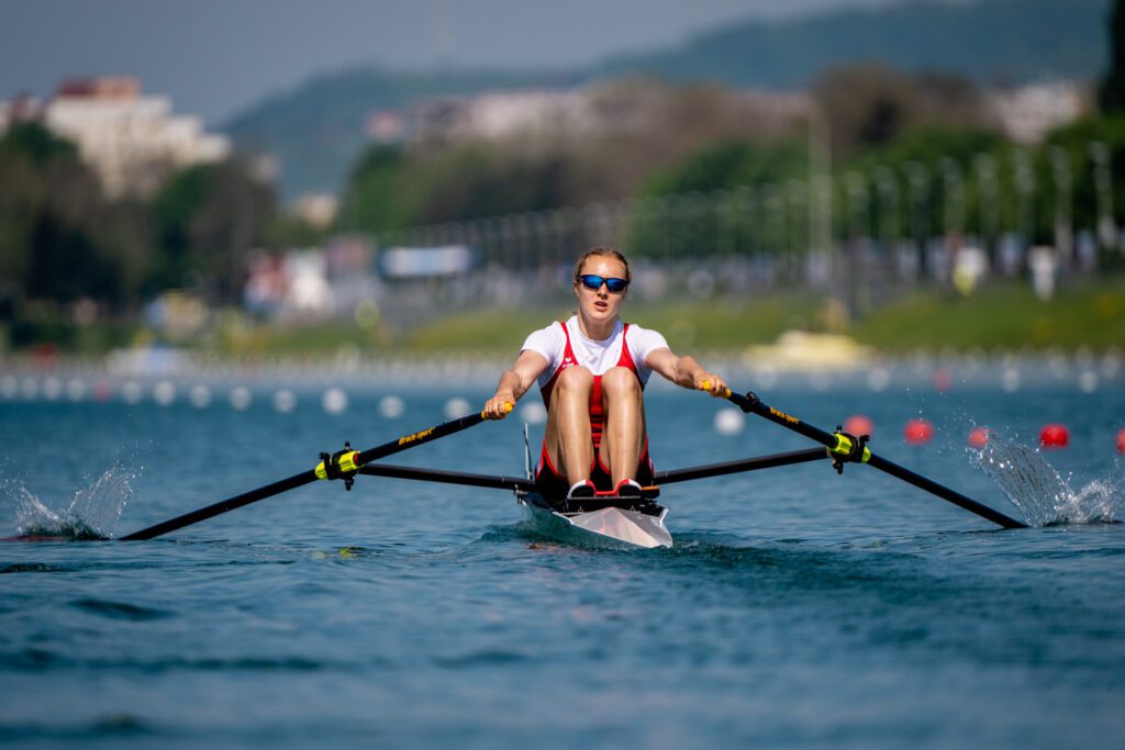 2023 World Rowing Cup 1 Switzerland's Janzen